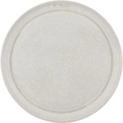 Alternative view of Staub Teller Flach 26 Cm, Keramik, Weisser Trüffel
