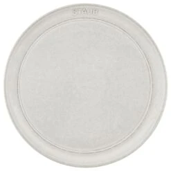 Alternative view of Staub Teller Flach 22 Cm, Keramik, Weisser Trüffel