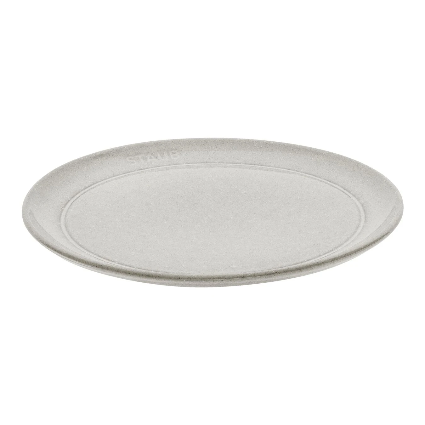 Staub Teller Flach 20 Cm, Keramik, Weisser Trüffel 3 Staub Teller Flach 20 Cm, Keramik, Weisser Trüffel