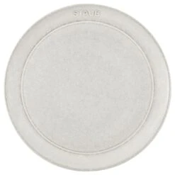 Alternative view of Staub Teller Flach 20 Cm, Keramik, Weisser Trüffel