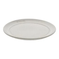 Staub Teller Flach 15 Cm, Keramik, Weisser Trüffel