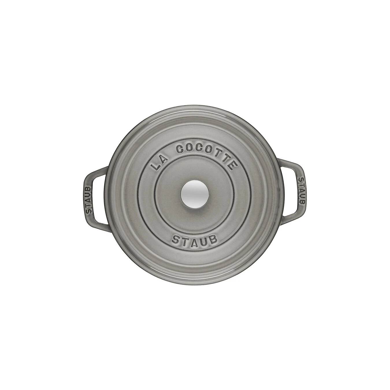 Staub Cocotte 18 Cm, Rund, Graphit-Grau, Gusseisen 4 Staub Cocotte 18 Cm, Rund, Graphit-Grau, Gusseisen – Bild 2