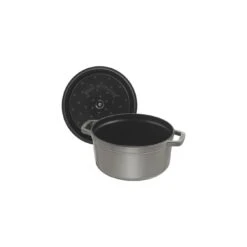 Alternative view of Staub Cocotte 22 Cm, Rund, Graphit-Grau, Gusseisen