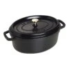 Staub Cocotte 29 Cm, Oval, Schwarz, Gusseisen 2 Staub Cocotte 29 Cm, Oval, Schwarz, Gusseisen -Staub Geschäft 40509 315 0 1