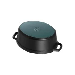 Alternative view of Staub Cocotte 31 Cm, Oval, Schwarz, Gusseisen