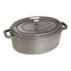 Staub Cocotte 33 Cm, Oval, Graphit-Grau, Gusseisen 2 Staub Cocotte 33 Cm, Oval, Graphit-Grau, Gusseisen -Staub Geschäft 40509 324 0 2