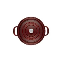 Staub Cocotte 26 Cm, Rund, Grenadine-Rot, Gusseisen 10 Staub Cocotte 26 Cm, Rund, Grenadine-Rot, Gusseisen -Staub Geschäft 40509 355 0 2 2
