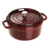 Staub Cocotte 26 Cm, Rund, Grenadine-Rot, Gusseisen