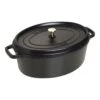 Staub Cocotte 37 Cm, Oval, Schwarz, Gusseisen 1 Staub Cocotte 37 Cm, Oval, Schwarz, Gusseisen -Staub Geschäft 40509 370 0 1
