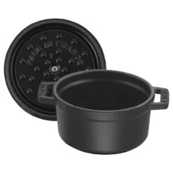 Staub Cocotte 12 Cm, Rund, Schwarz, Gusseisen 12 Staub Cocotte 12 Cm, Rund, Schwarz, Gusseisen -Staub Geschäft 40509 471 0 000000882