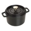 Staub Cocotte 16 Cm, Rund, Schwarz, Gusseisen 1 Staub Cocotte 16 Cm, Rund, Schwarz, Gusseisen -Staub Geschäft 40509 480 0 1