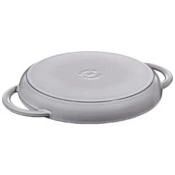 Alternative view of Staub Grillpfanne 26 Cm, Rund, Graphit-Grau, Gusseisen