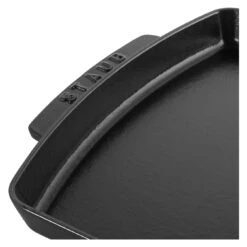 Staub Teller Mit Holzunterlage 33 Cm X 22 Cm, Gusseisen, Schwarz 10 Staub Teller Mit Holzunterlage 33 Cm X 22 Cm, Gusseisen, Schwarz -Staub Geschäft 40509 523 0 000000882