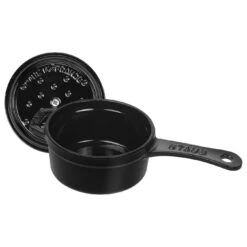 Alternative view of Staub Mini Stieltopf 10 Cm, Gusseisen, Schwarz
