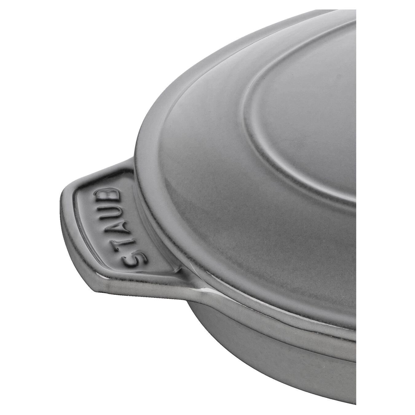 Staub Ofenform Mit Deckel 23 Cm, Gusseisen 5 Staub Ofenform Mit Deckel 23 Cm, Gusseisen – Bild 3