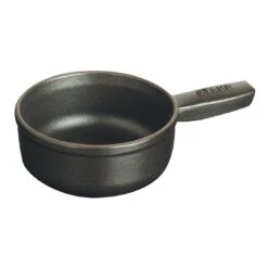 Alternative view of Staub Fondue Topf 12 Cm, Schwarz