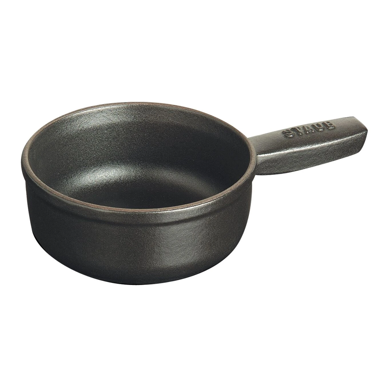 Staub Fondue Topf 12 Cm, Schwarz 4 Staub Fondue Topf 12 Cm, Schwarz – Bild 2