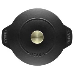 Staub Reis-Cocotte 16 Cm, Rund, Schwarz, Gusseisen -Staub Geschäft 40509 655 0 2