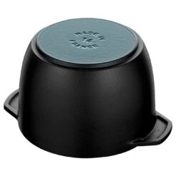 Staub Reis-Cocotte 16 Cm, Rund, Schwarz, Gusseisen -Staub Geschäft 40509 655 0 5