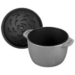 Staub Reis-Cocotte 16 Cm, Rund, Graphit-Grau, Gusseisen 11 Staub Reis-Cocotte 16 Cm, Rund, Graphit-Grau, Gusseisen -Staub Geschäft 40509 703 0 2