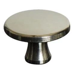 Staub Nickelknauf Groß 4 Cm, Nickel