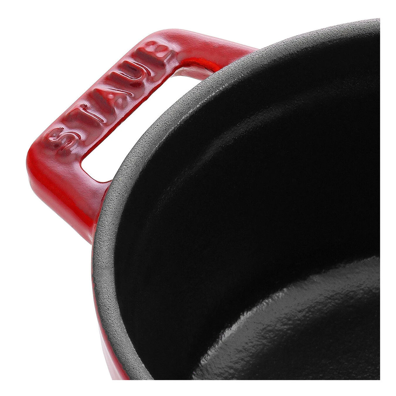 Staub Mini Cocotte 10 Cm, Rund, Kirsch-Rot, Gusseisen 5 Staub Mini Cocotte 10 Cm, Rund, Kirsch-Rot, Gusseisen – Bild 3