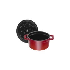 Staub Mini Cocotte 10 Cm, Rund, Kirsch-Rot, Gusseisen 12 Staub Mini Cocotte 10 Cm, Rund, Kirsch-Rot, Gusseisen -Staub Geschäft 40509 799 0 5