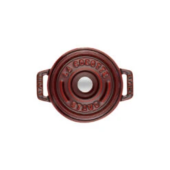 Alternative view of Staub Mini Cocotte 10 Cm, Rund, Grenadine-Rot, Gusseisen