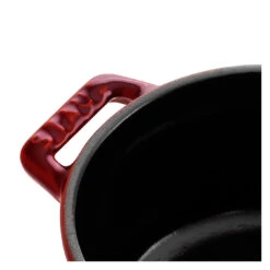 Staub Mini Cocotte 10 Cm, Rund, Grenadine-Rot, Gusseisen -Staub Geschäft 40509 805 0 3