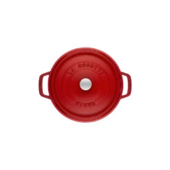 Staub Cocotte 30 Cm, Rund, Kirsch-Rot, Gusseisen 11 Staub Cocotte 30 Cm, Rund, Kirsch-Rot, Gusseisen -Staub Geschäft 40509 814 0 2