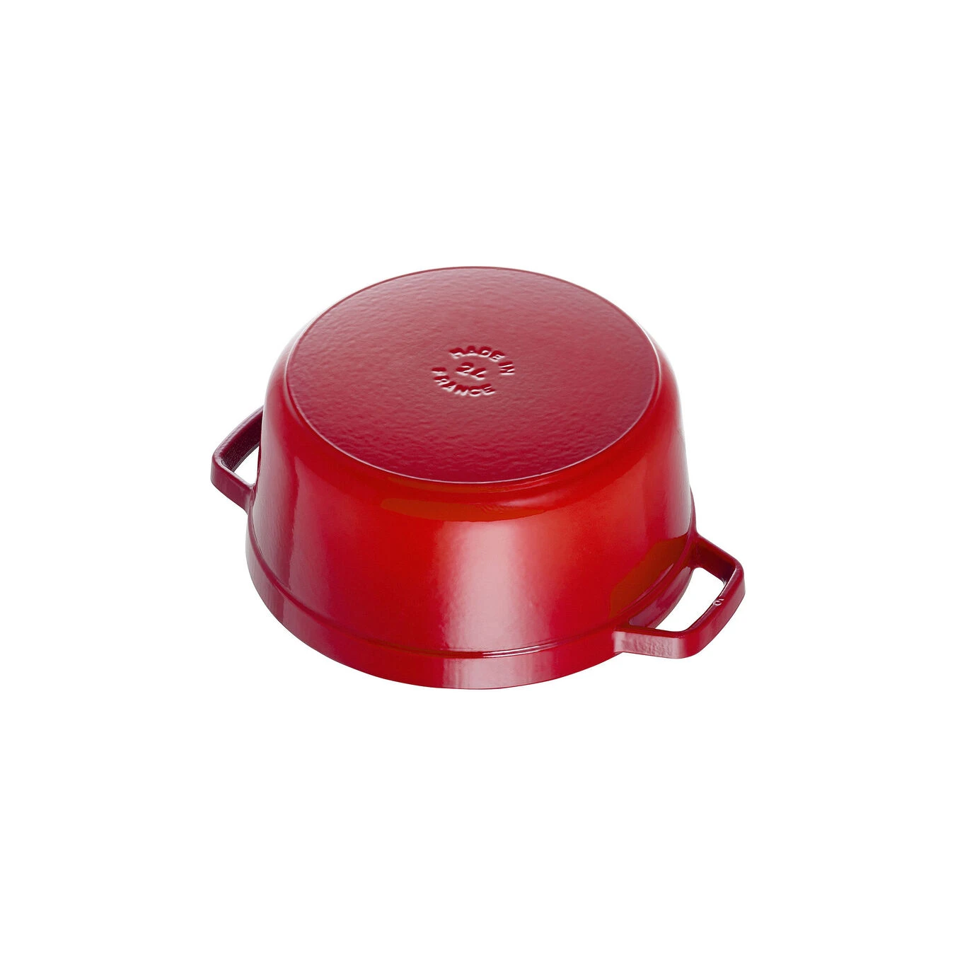 Staub Cocotte 30 Cm, Rund, Kirsch-Rot, Gusseisen 4 Staub Cocotte 30 Cm, Rund, Kirsch-Rot, Gusseisen – Bild 2