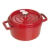 Staub Cocotte 22 Cm, Rund, Kirsch-Rot, Gusseisen -Staub Geschäft 40509 825 1