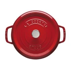 Staub Cocotte 28 Cm, Rund, Kirsch-Rot, Gusseisen 9 Staub Cocotte 28 Cm, Rund, Kirsch-Rot, Gusseisen -Staub Geschäft 40509 835 0 3 1