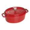 Staub Cocotte 29 Cm, Oval, Kirsch-Rot, Gusseisen -Staub Geschäft 40509 857 0 1