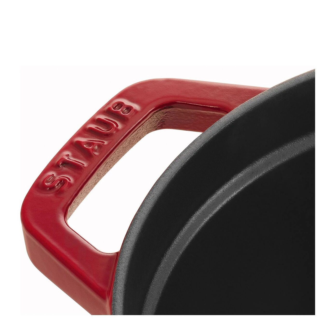 Staub Cocotte 29 Cm, Oval, Kirsch-Rot, Gusseisen 5 Staub Cocotte 29 Cm, Oval, Kirsch-Rot, Gusseisen – Bild 3
