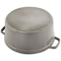 Staub Cocotte 30 Cm, Rund, Graphit-Grau, Gusseisen -Staub Geschäft 40509 862 0 000000885