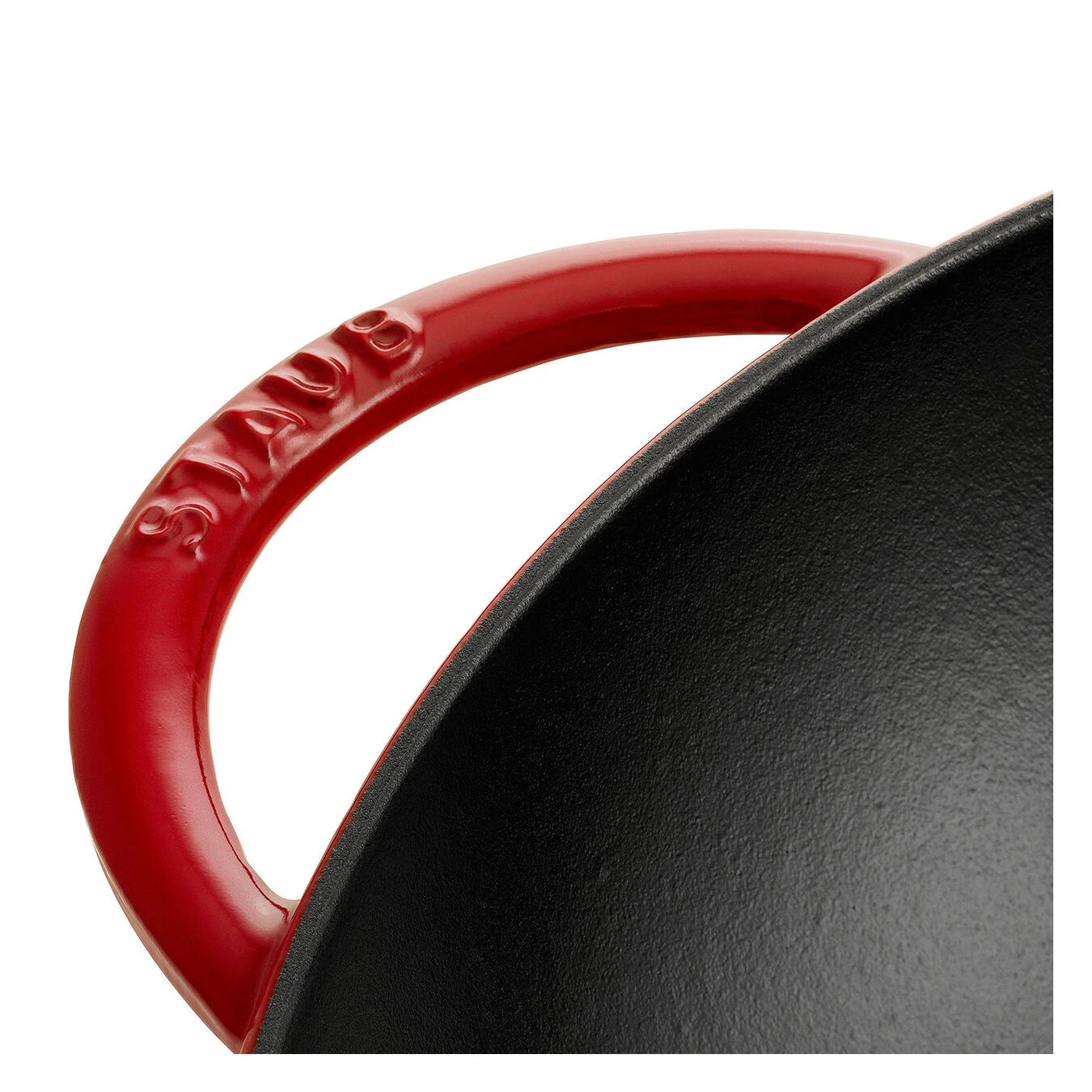 Staub Wok Mit Glasdeckel 37 Cm, Gusseisen 5 Staub Wok Mit Glasdeckel 37 Cm, Gusseisen – Bild 3