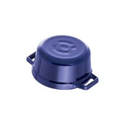 Staub Mini Cocotte 10 Cm, Rund, Dunkelblau, Gusseisen -Staub Geschäft 40510 262 0 4