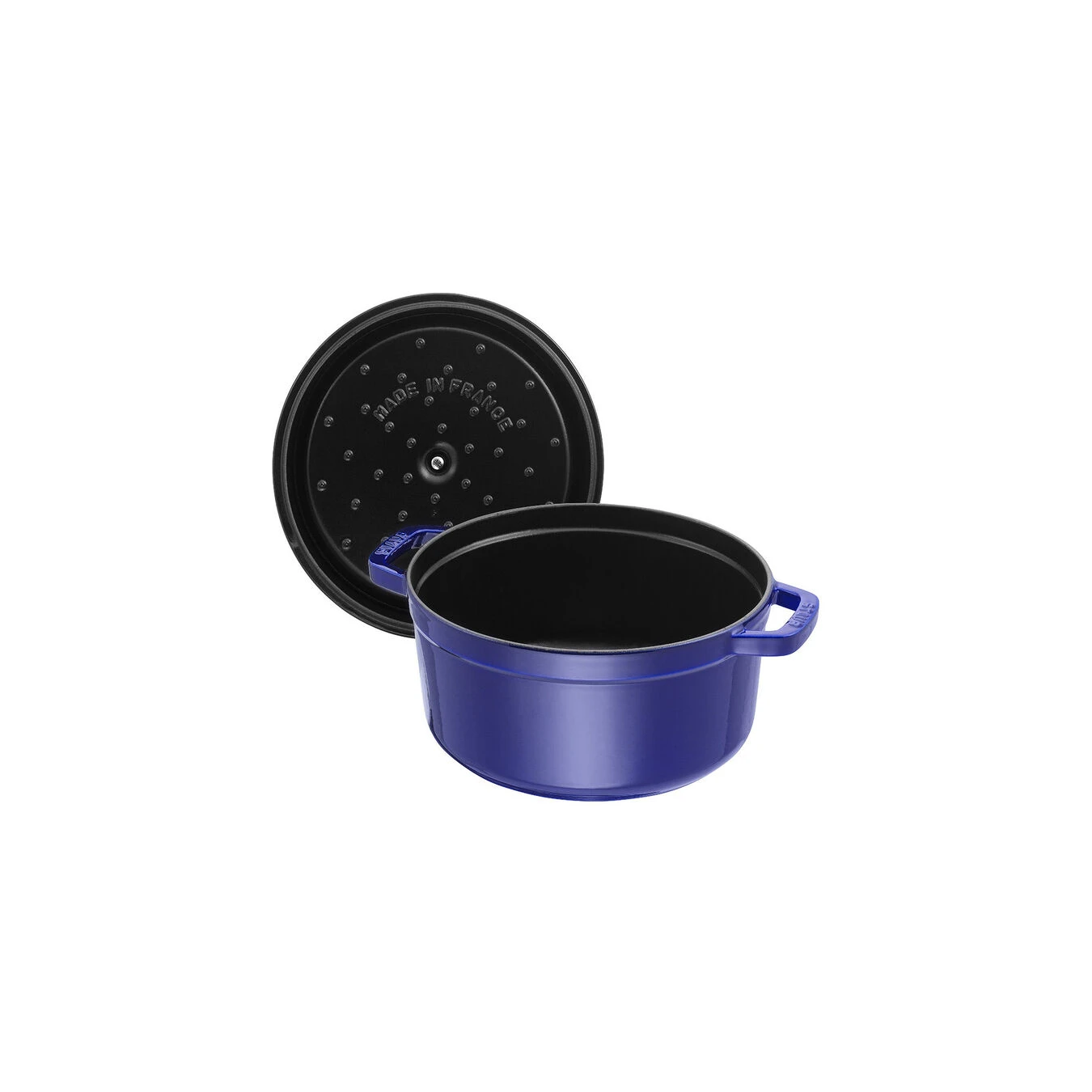 Staub Cocotte 26 Cm, Rund, Dunkelblau, Gusseisen 4 Staub Cocotte 26 Cm, Rund, Dunkelblau, Gusseisen – Bild 2