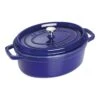Staub Cocotte 29 Cm, Oval, Dunkelblau, Gusseisen 1 Staub Cocotte 29 Cm, Oval, Dunkelblau, Gusseisen -Staub Geschäft 40510 288 0 1