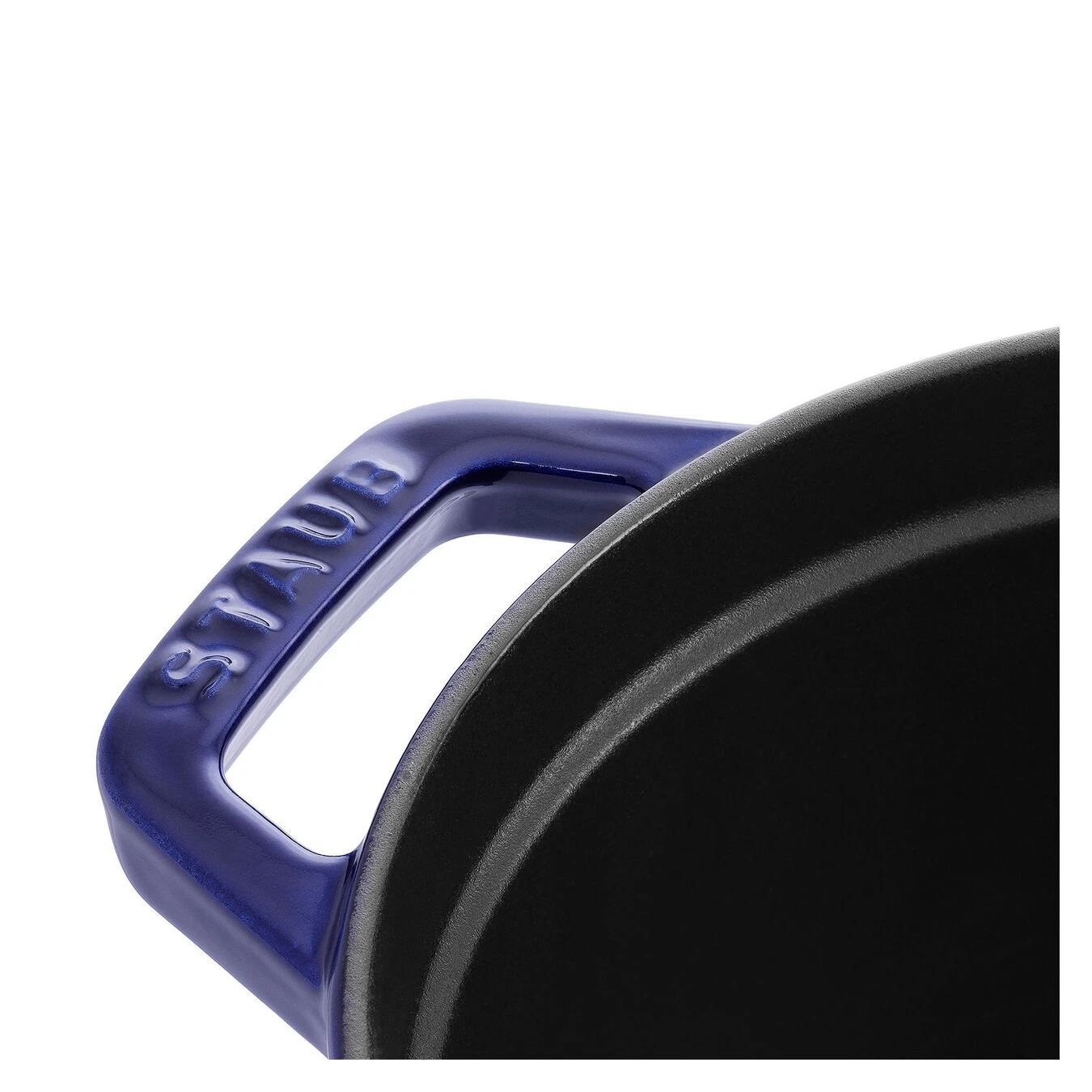 Staub Cocotte 33 Cm, Oval, Dunkelblau, Gusseisen 6 Staub Cocotte 33 Cm, Oval, Dunkelblau, Gusseisen – Bild 4