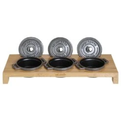 Alternative view of Staub Servierbrett, 42 Cm X 16 Cm, Bambus