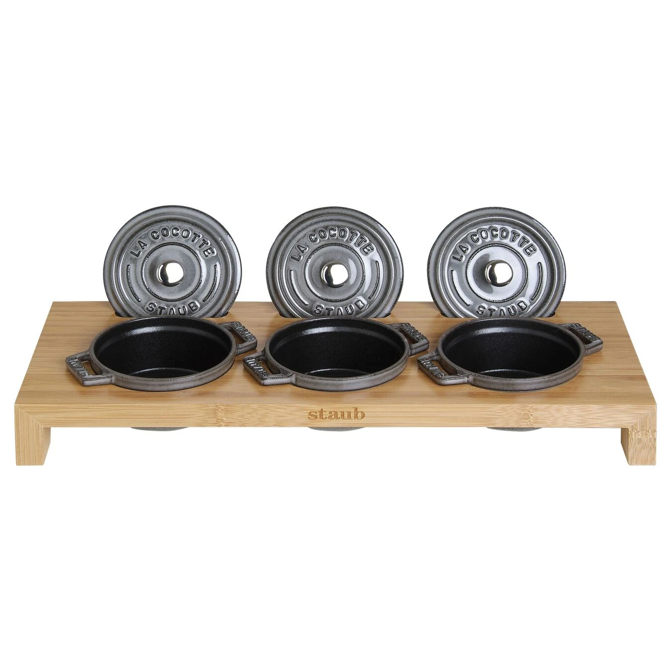 Staub Servierbrett, 42 Cm X 16 Cm, Bambus 3 Staub Servierbrett, 42 Cm X 16 Cm, Bambus – Bild 2