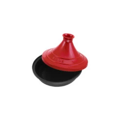 Alternative view of Staub Tajine 28 Cm, Gusseisen, Kirsch-Rot