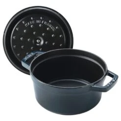 Staub Cocotte 20 Cm, Rund, La-Mer, Gusseisen 9 Staub Cocotte 20 Cm, Rund, La-Mer, Gusseisen -Staub Geschäft 40510 593 0 3