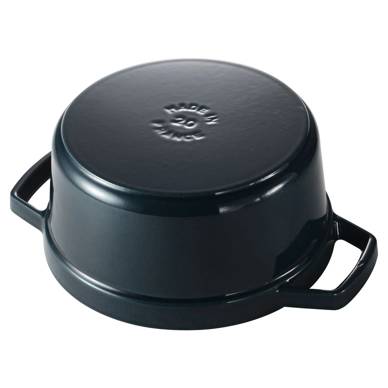 Staub Cocotte 20 Cm, Rund, La-Mer, Gusseisen 4 Staub Cocotte 20 Cm, Rund, La-Mer, Gusseisen – Bild 2