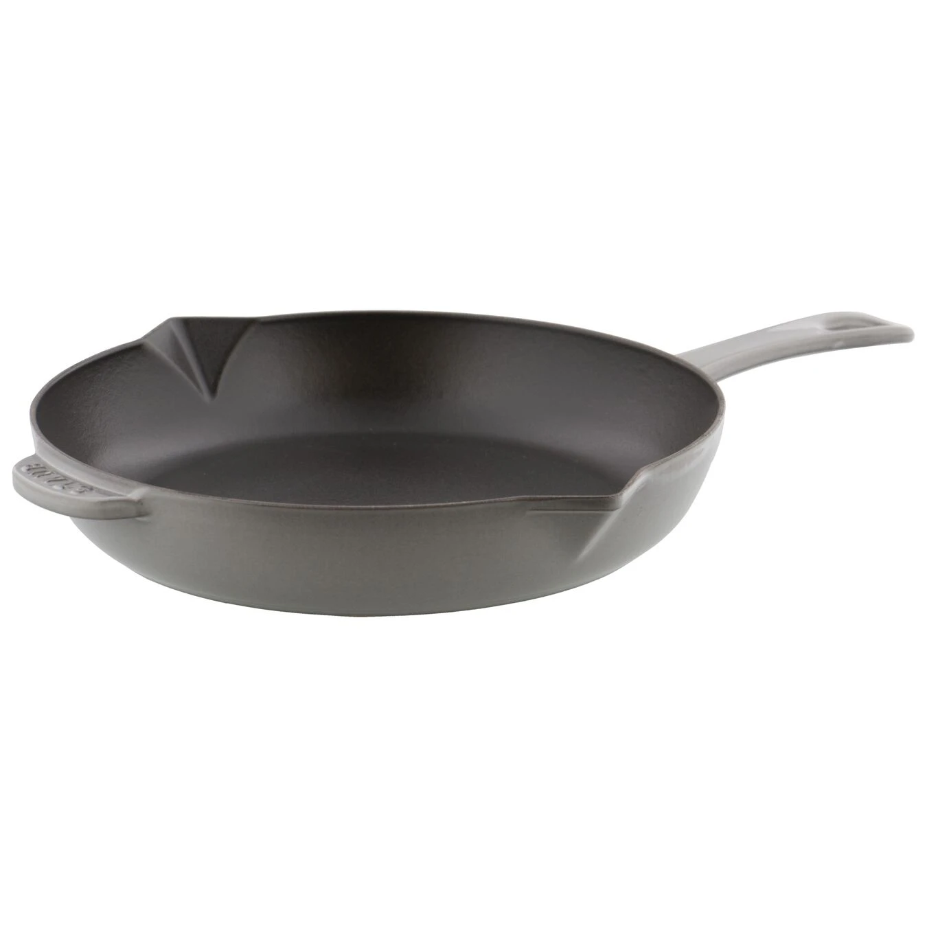 Staub Bratpfanne Mit Ausgießnase 26 Cm, Gusseisen, Graphit-Grau 3 Staub Bratpfanne Mit Ausgießnase 26 Cm, Gusseisen, Graphit-Grau