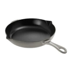 Alternative view of Staub Bratpfanne Mit Ausgießnase 26 Cm, Gusseisen, Graphit-Grau