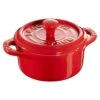Staub Mini Cocotte 10 Cm, Rund, Kirsch-Rot, Keramik 2 Staub Mini Cocotte 10 Cm, Rund, Kirsch-Rot, Keramik -Staub Geschäft 40510 785 0 1