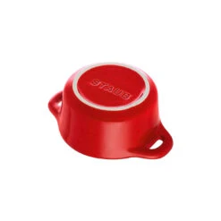 Staub Mini Cocotte 10 Cm, Rund, Kirsch-Rot, Keramik -Staub Geschäft 40510 785 0 5